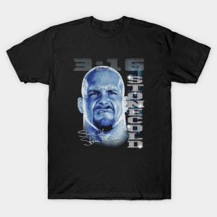 Stone Cold Steve Austin Portrait T-Shirt